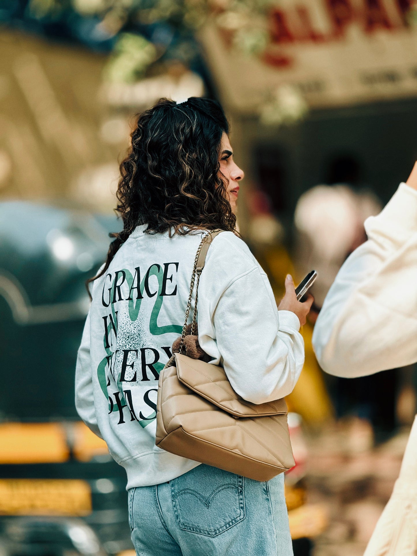 Grace in every phase sweatshirt