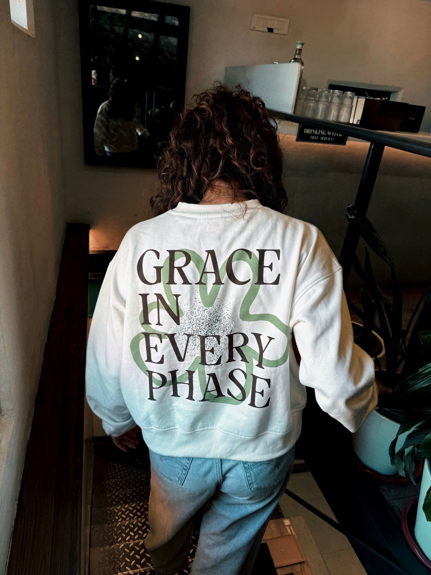 Grace in every phase sweatshirt